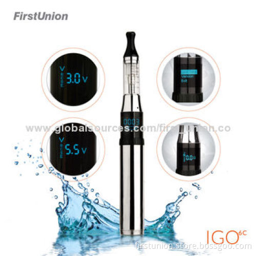 Wholesale 2,200mAh Big Capacity 3.0 to 5.5V Variable Voltage E-cigs, CE and RoHS Marked